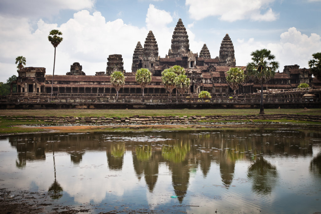 Angkor Wat from the pond