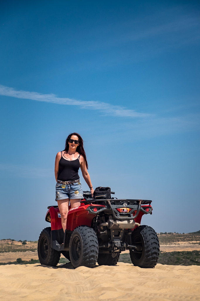 Quadbiking on the White Sand Dunes, Mui Ne, Vietnam